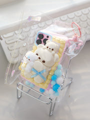 IPhone 16, Bear Family Taba Squishy