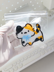 Running Calico Cat Taba Squishy