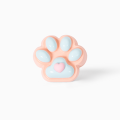 Pink - Blue Heart Cat Paw - GleeGrip