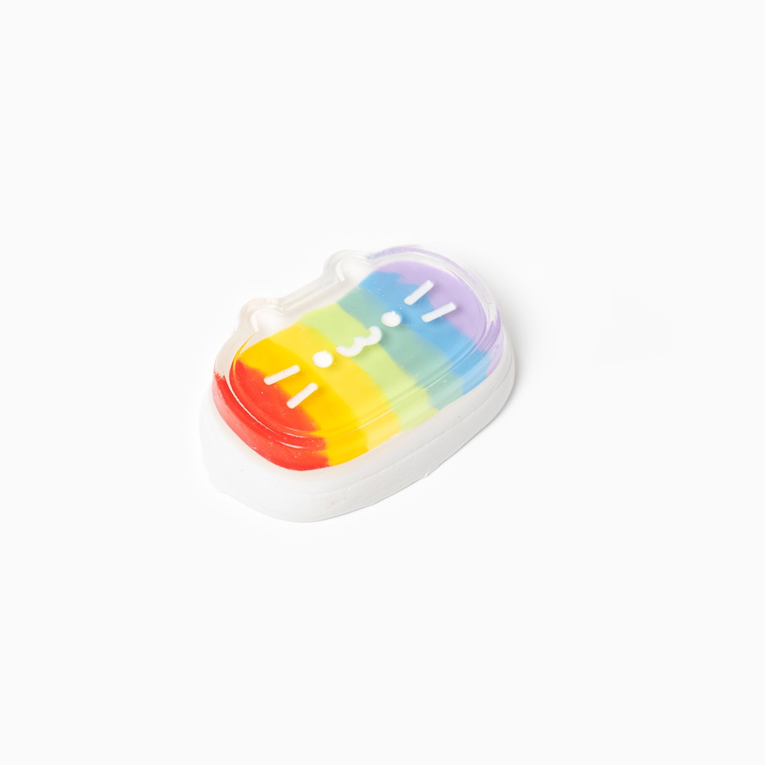 Rainbow Kitten Cheese Taba Squishy - GleeGrip