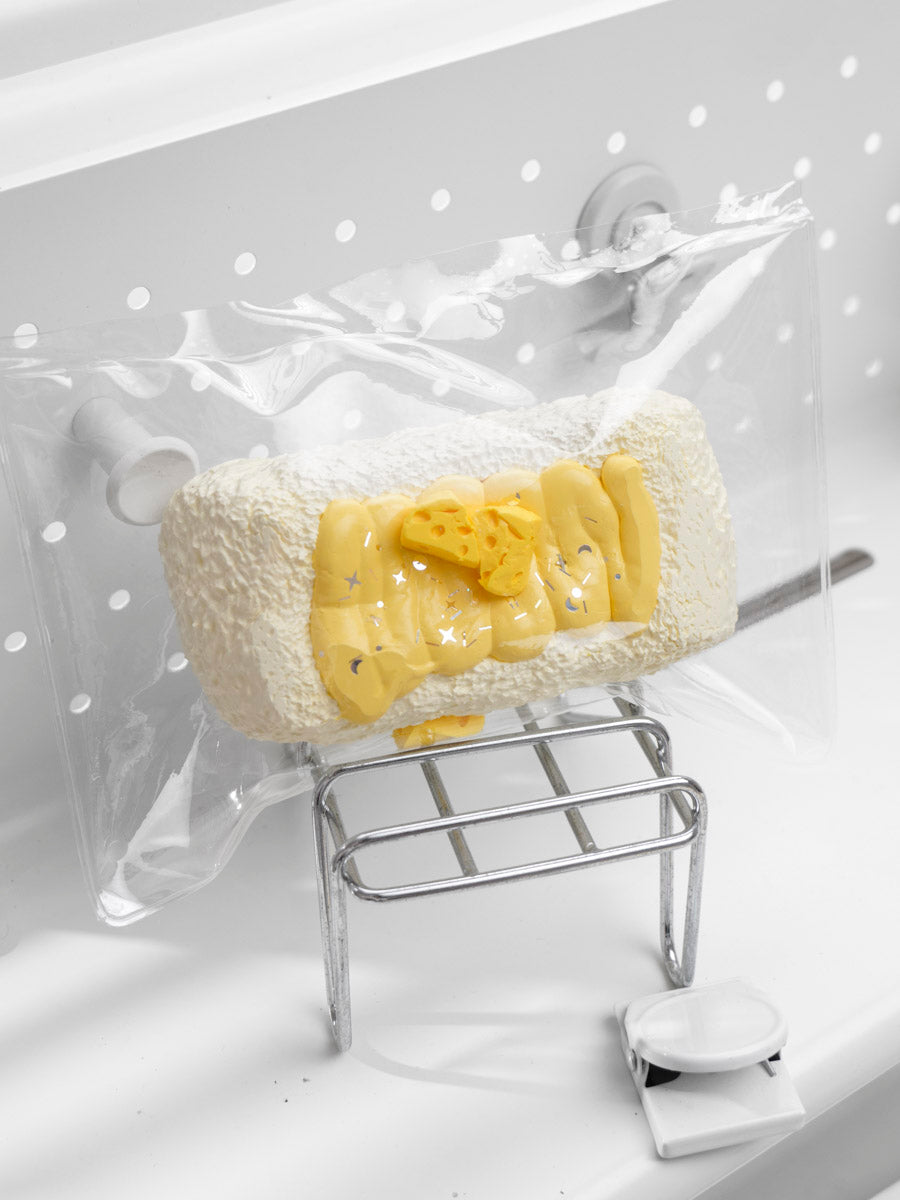 Sparkly Cheese Toast Taba Squishy