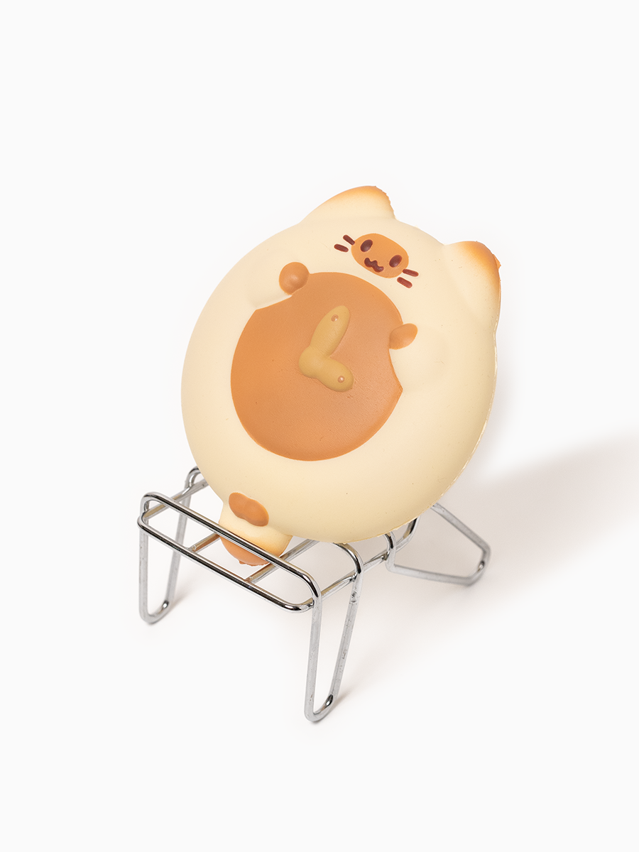 Cat Clock Slow Rising