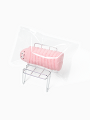 Pink Cuddle Worm Taba Squishy