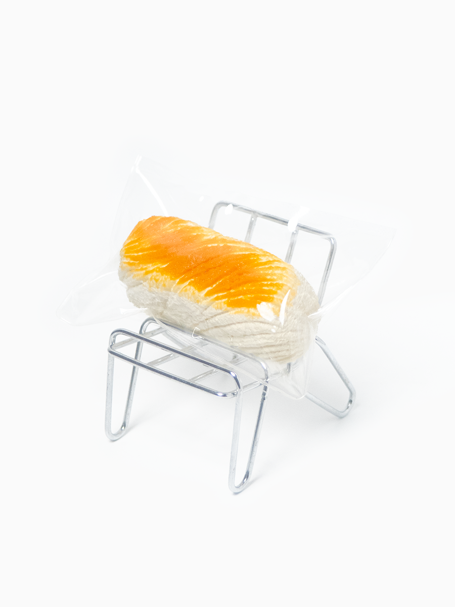Orange Jam Toast Taba Squishy