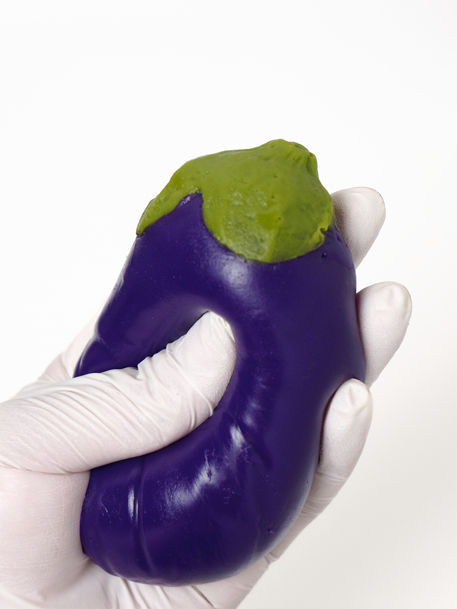 Handmade Eggplant Taba' Squishy