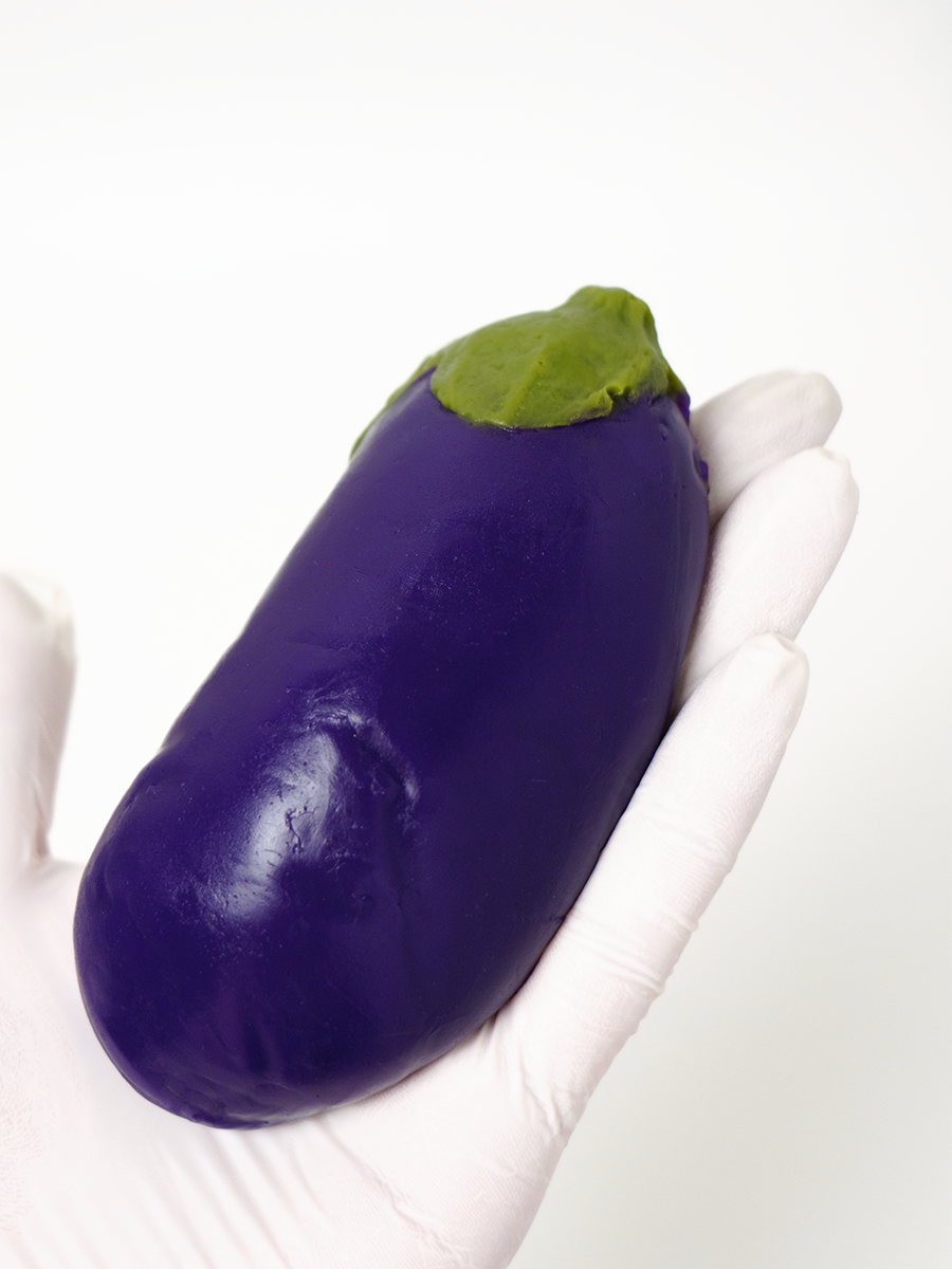 Handmade Eggplant Taba' Squishy