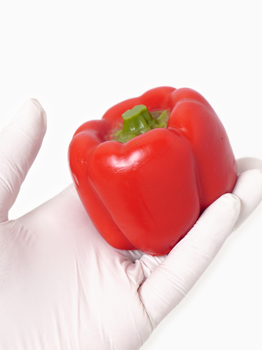 Handmade Red Bell Pepper Taba Squishy