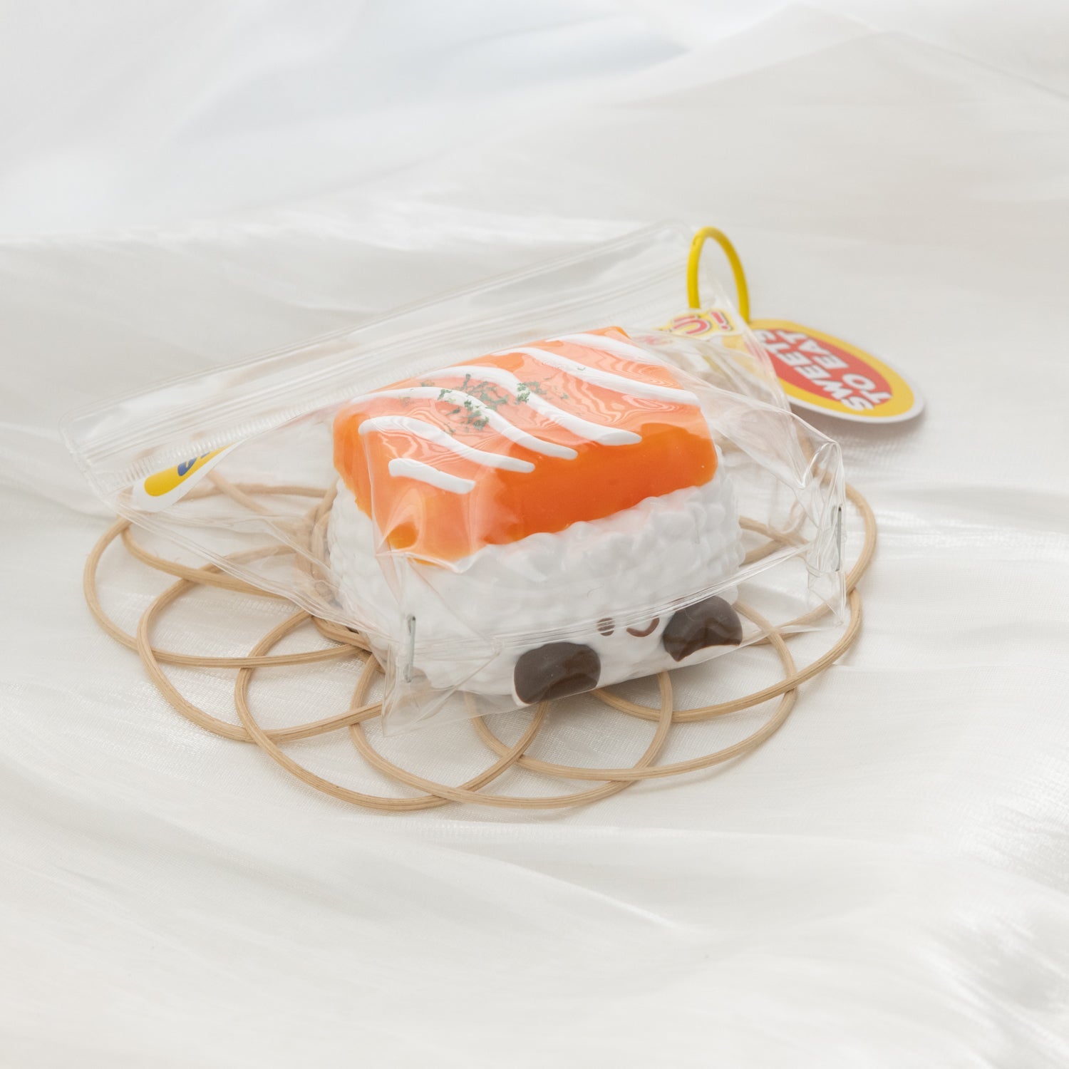 Super Soft Salmon Sushi Squishy - Taba Squishy JC Sekundär produktbild