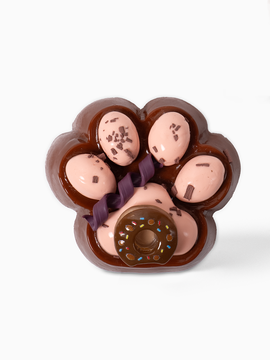 Chocolate Cat Paw Squishy