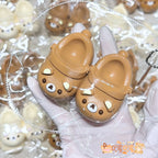 Cute Bear Clog Keychain Taba Squishy