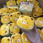 Adorable Bear Burger Buns Slowrising Squeeze Toy