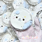 Adorable Seal Macaron Taba Squishy Stress Relief Fidget Toy