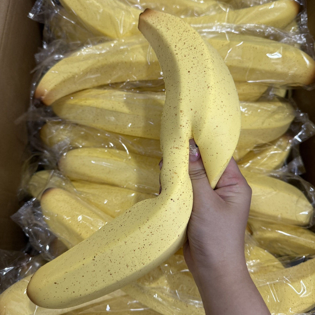 Giant Lifelike Banana Slowrising Squishy Fidget Toy