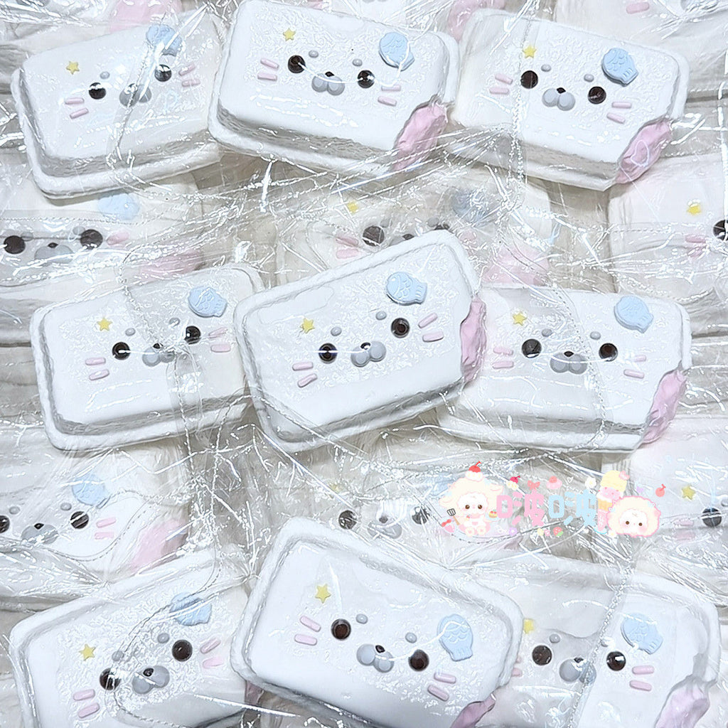 Adorable Seal Cookie Bar Taba Squishy Stress Toy