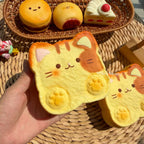 Moozy Kitty Toast Slowrising Squishy Bread Toy