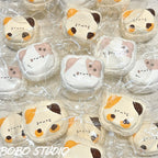 Calico Kitten Sandwich Cookie Taba Squishy
