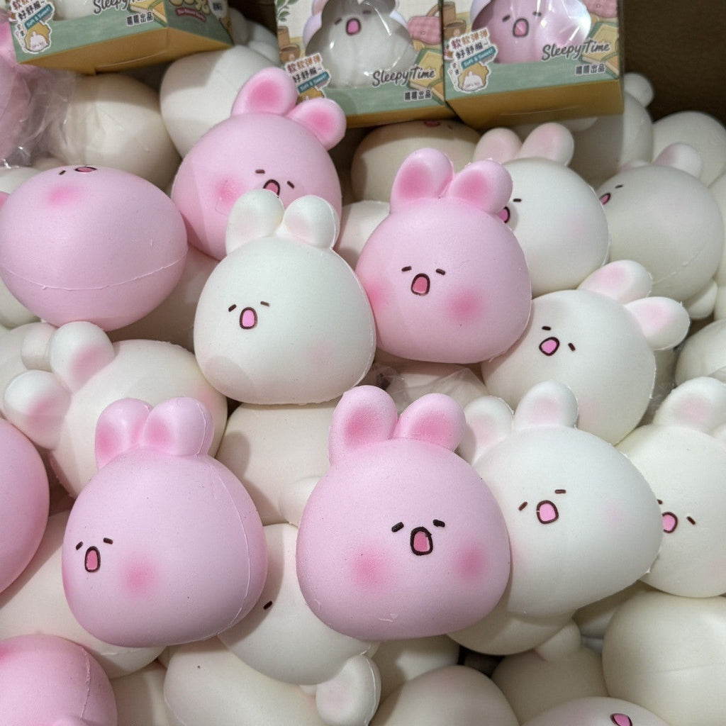 CuddleCloud Sleepy Bunny Slowrising Squishy Toy