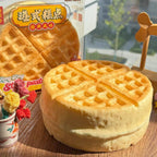 Moozy Jumbo Golden Slowrising Waffle Cake Squishy