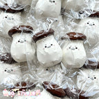 Adorable Mushroom Seal Pup Taba Squishy - Handmade Silicone Stress Relief Toy