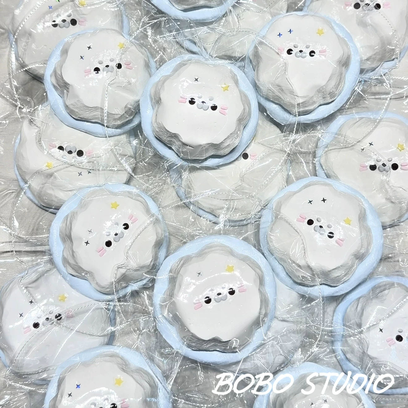 Dreamy Seal Pudding Taba Squishy