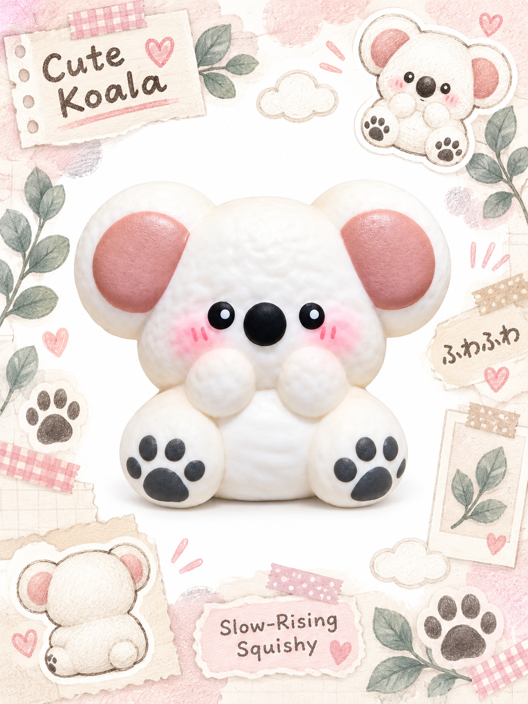 CS Adorable Cuddly Koala Slowrising Squishy Toy