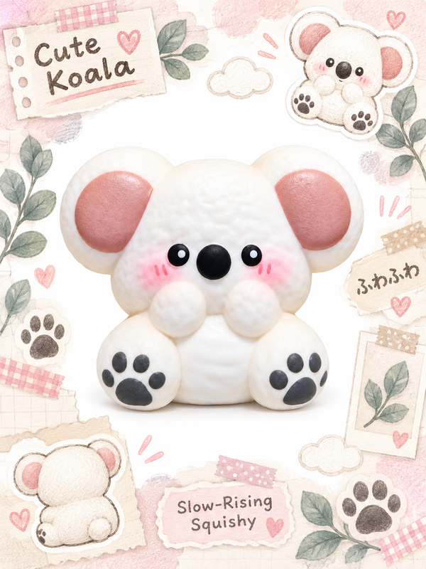 CS Adorable Cuddly Koala Slowrising Squishy Toy Main image