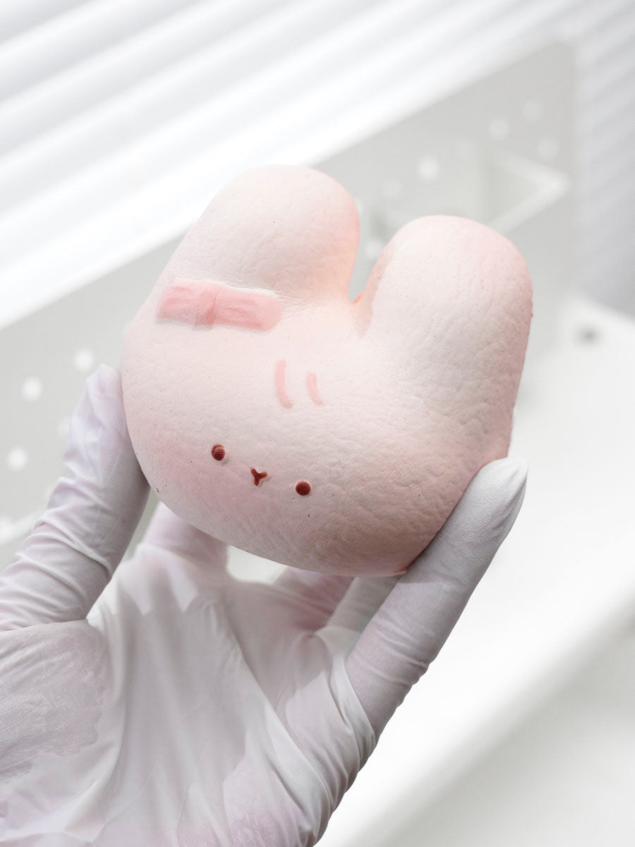 Marshmallow Block Bunny Slowrising Squishy Toy