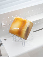 Golden Caramel Toast Loaf Slowrising Squishy Fidget Toy