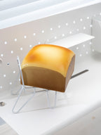 Golden Caramel Toast Loaf Slowrising Squishy Fidget Toy