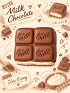 Decadent Creamy Chocolate Bar Slowrising