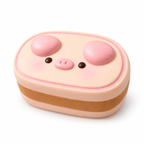 Moozy Slowrising Piglet Cheesecake Squishy