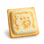 Moozy Cute Capybara Toasted Sandwich Slowrising