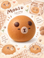 Moozy Slowrising Adorable Bear Bun