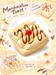 Moozy Slowrising Fluffy Marshmallow Toast with Chocolate Drizzle