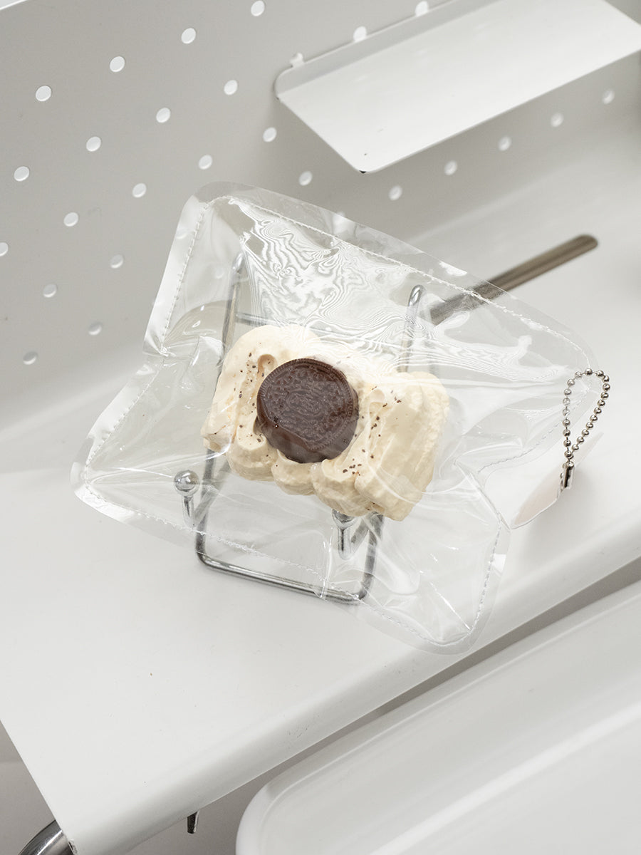 Cookies and Cream Cake Roll Taba Squishy