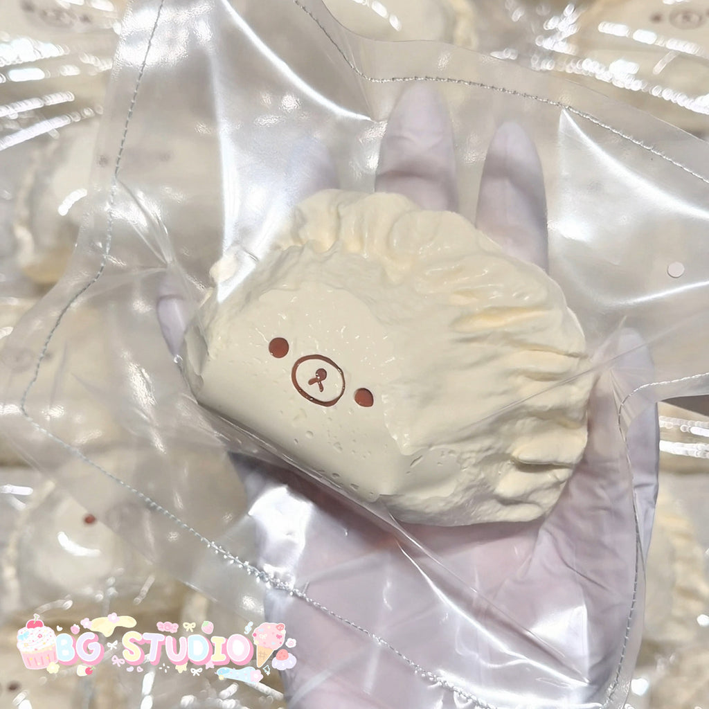 Adorable Bear Dumpling Taba Squishy | Kawaii Stress Relief Fidget Toy