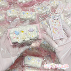 Pastel Confetti Marshmallow Bar Taba Squishy Fidget Toy