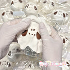 Adorable Puppy Bread Taba Squishy - Cute Dog Face Stress Relief Toy