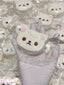 Kawaii Bear Pancake Taba Squishy - Cute Silicone Stress Relief Toy