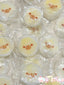 Cute Bear Face Sliced Daikon Radish Taba Squishy - Stress Relief Fidget Toy