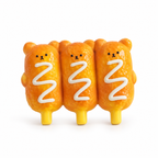 Adorable Bear Cheesy Stick Taba Squishy Fidget Toy