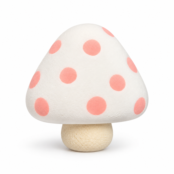 Adorable Polka Dot Mushroom Taba Squishy Fidget Toy Secondary image