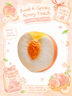 Sweet & Squishy Rosey Peach Slowrising Fidget Toy