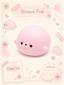 Blossom Pink Chubby Seal Slowrising Squishy Toy