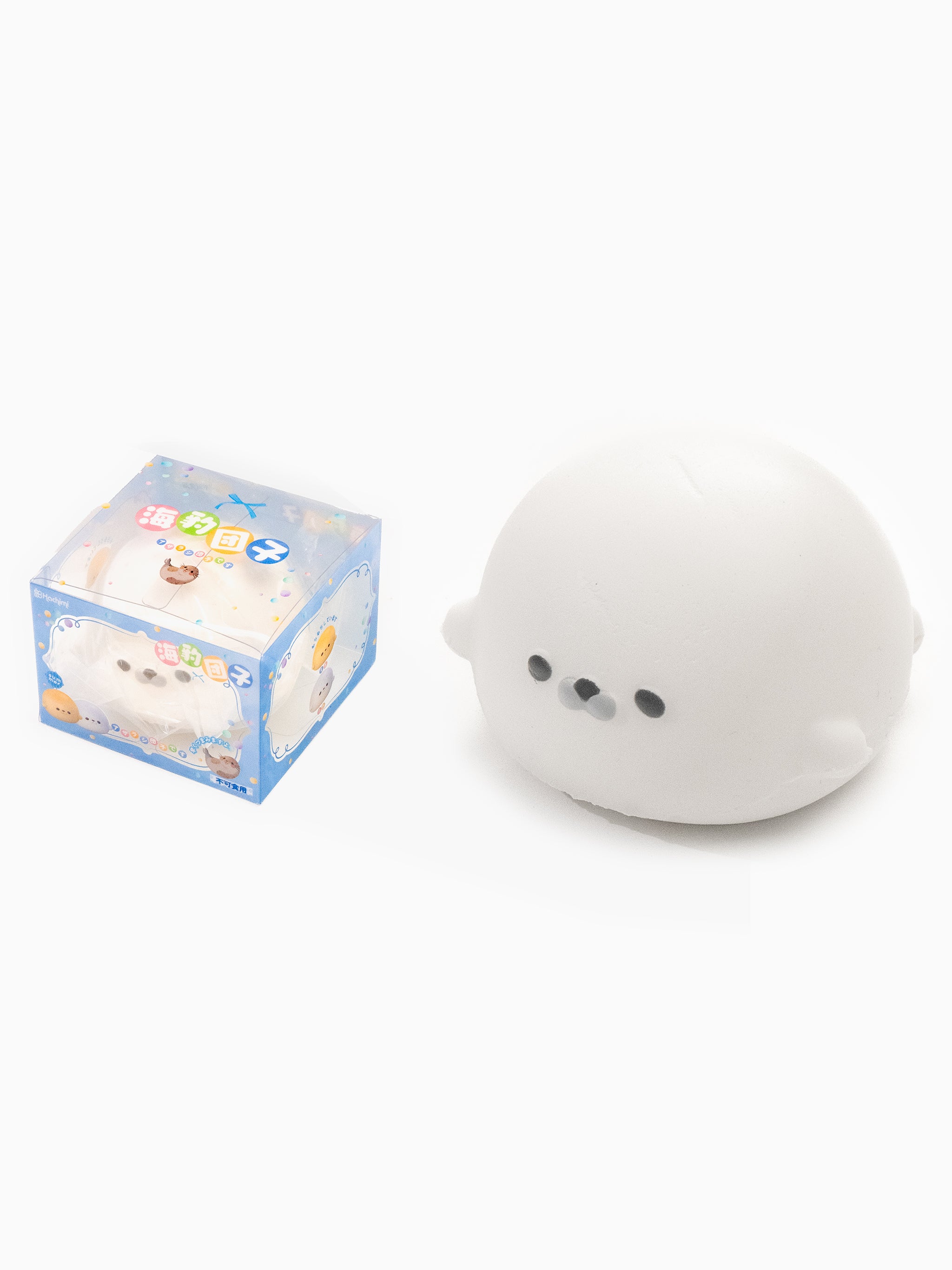 Adorable Chubby Seal Slowrising Squishy - Mochi Stress Relief Fidget Toy
