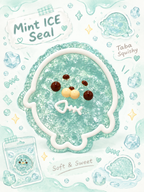 Crystal Jelly Seal Taba Squishy Stress Relief Toy