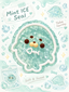 Crystal Jelly Seal Taba Squishy Stress Relief Toy
