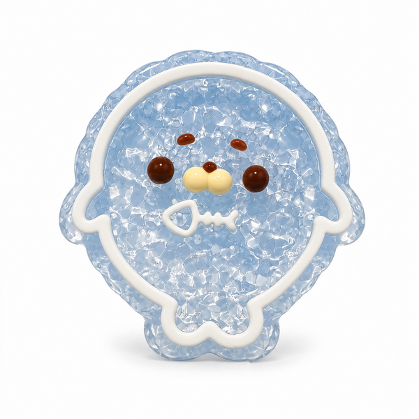 Crystal Ice Seal Taba Squishy - Cute Animal Fidget Toy for Stress Relief Второстепенное изображение товара