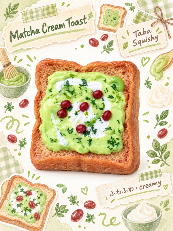Artisan Avocado Toast Taba Squishy Main image