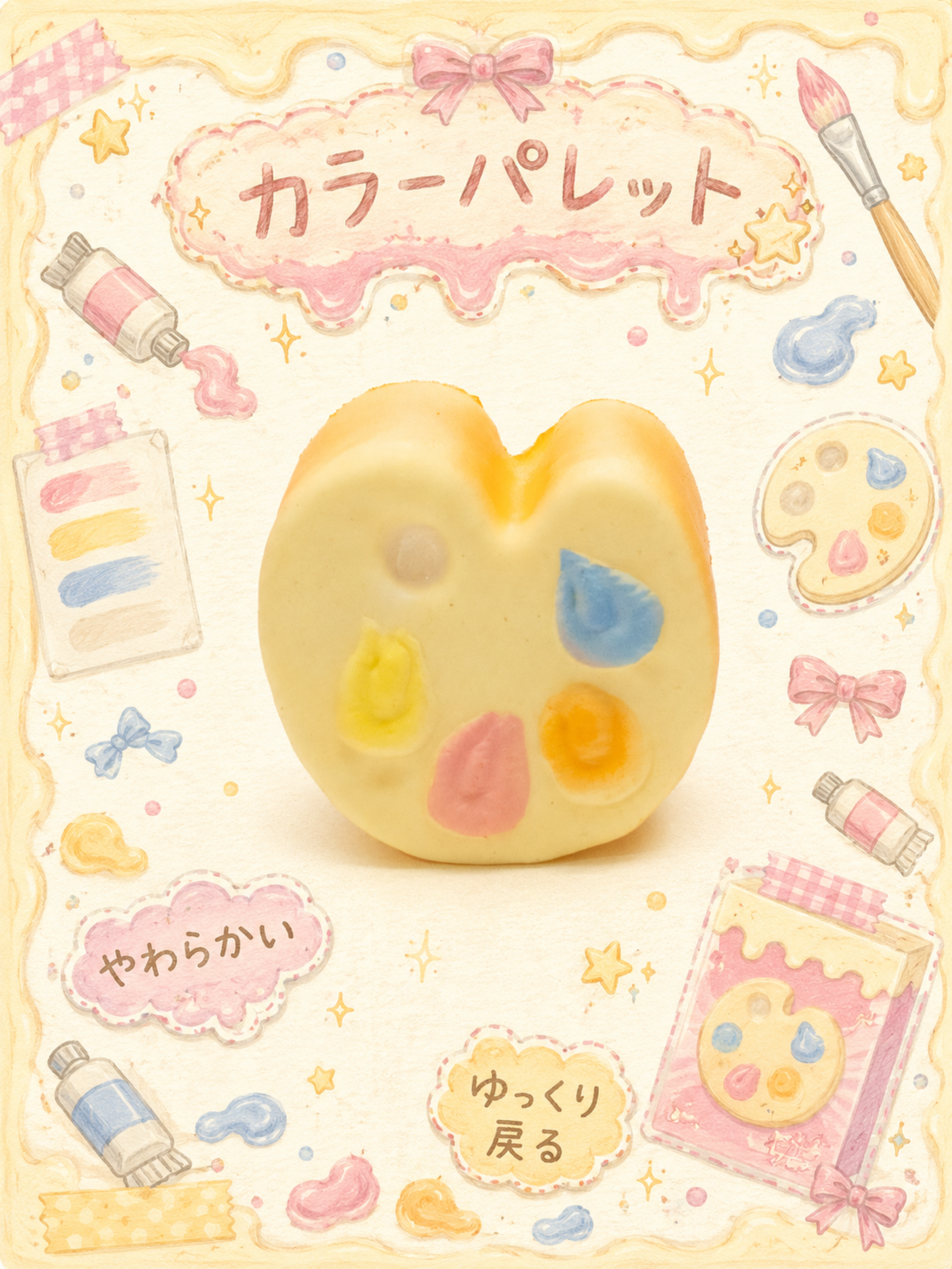 Dreamy Artist's Palette Slowrising Squishy